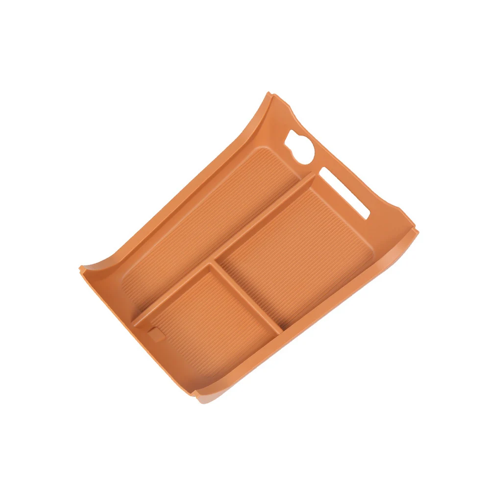 ل 2024 2025 Leapmotor C10 C16 التحكم المركزي صندوق تخزين التقسيم السفلي تعديل الملحقات صندوق تخزين المواد TPR