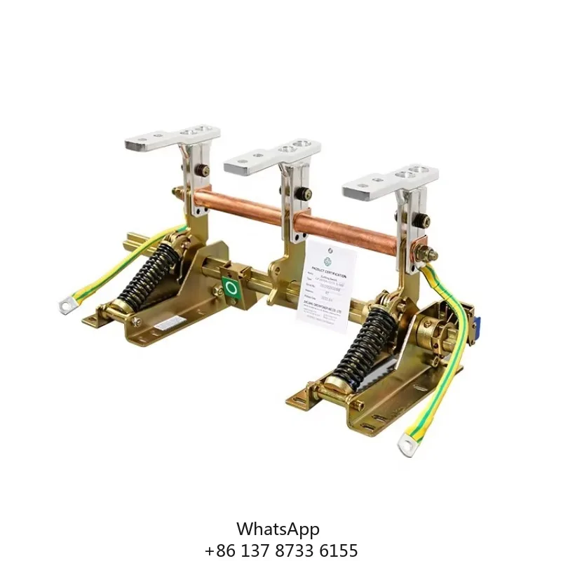 12KV 31.5kA 190mm EK6 Indoor High Voltage Switchgear Lightning Protection & Earthing Disconnect Switch Earth Switch