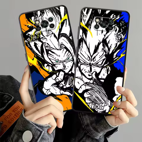Anime Japan DBZ Case for Xiaomi Poco F8 F1 C71 X3 X4 X5 X7 Pro C61 M3 M4 M7 Pro M5 C75 C50 F3 Funda Phone Cover