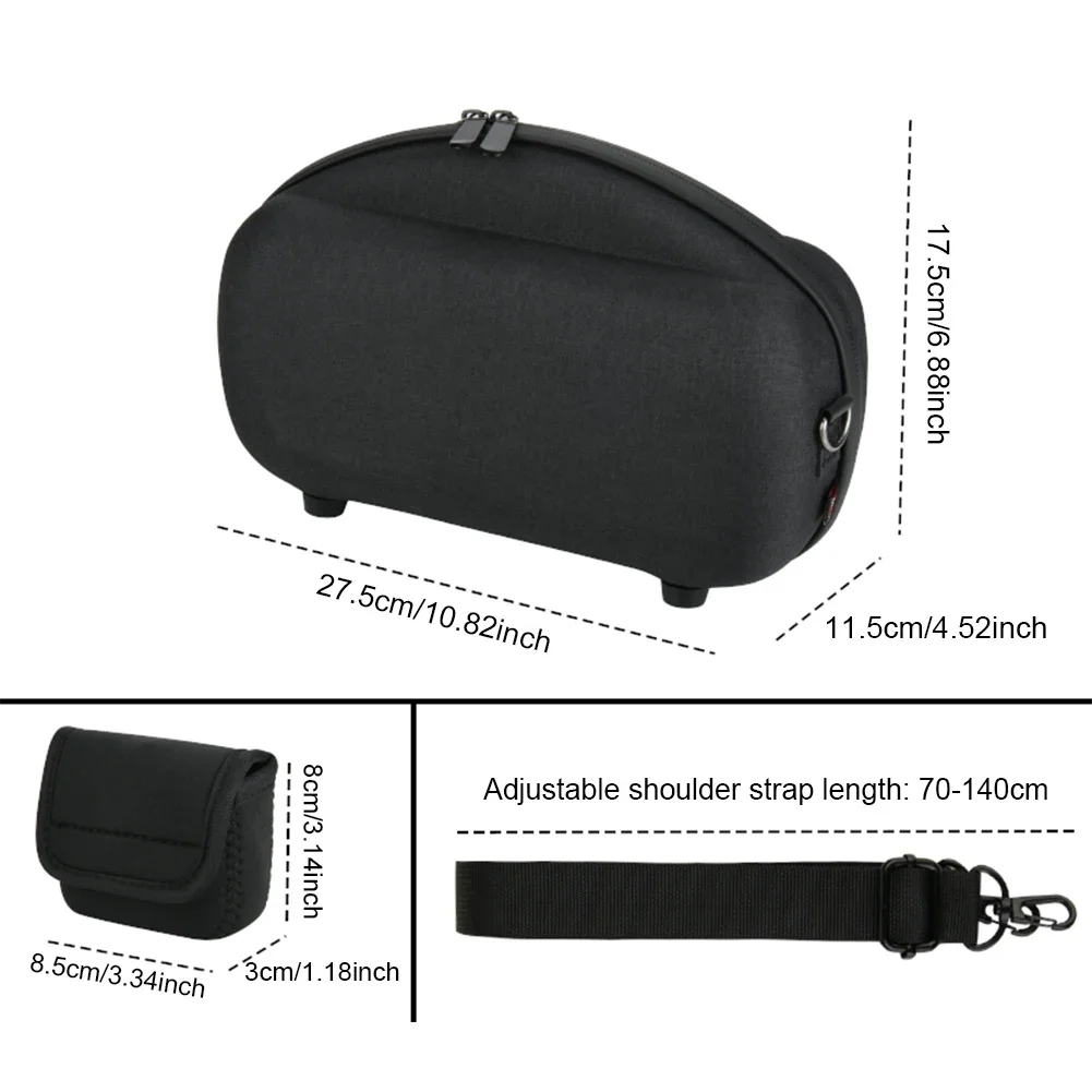 Nylon Speaker Case with Shoulder Strap Designed for the For Bose For SoundLink Max Speaker for Ultimate Protection