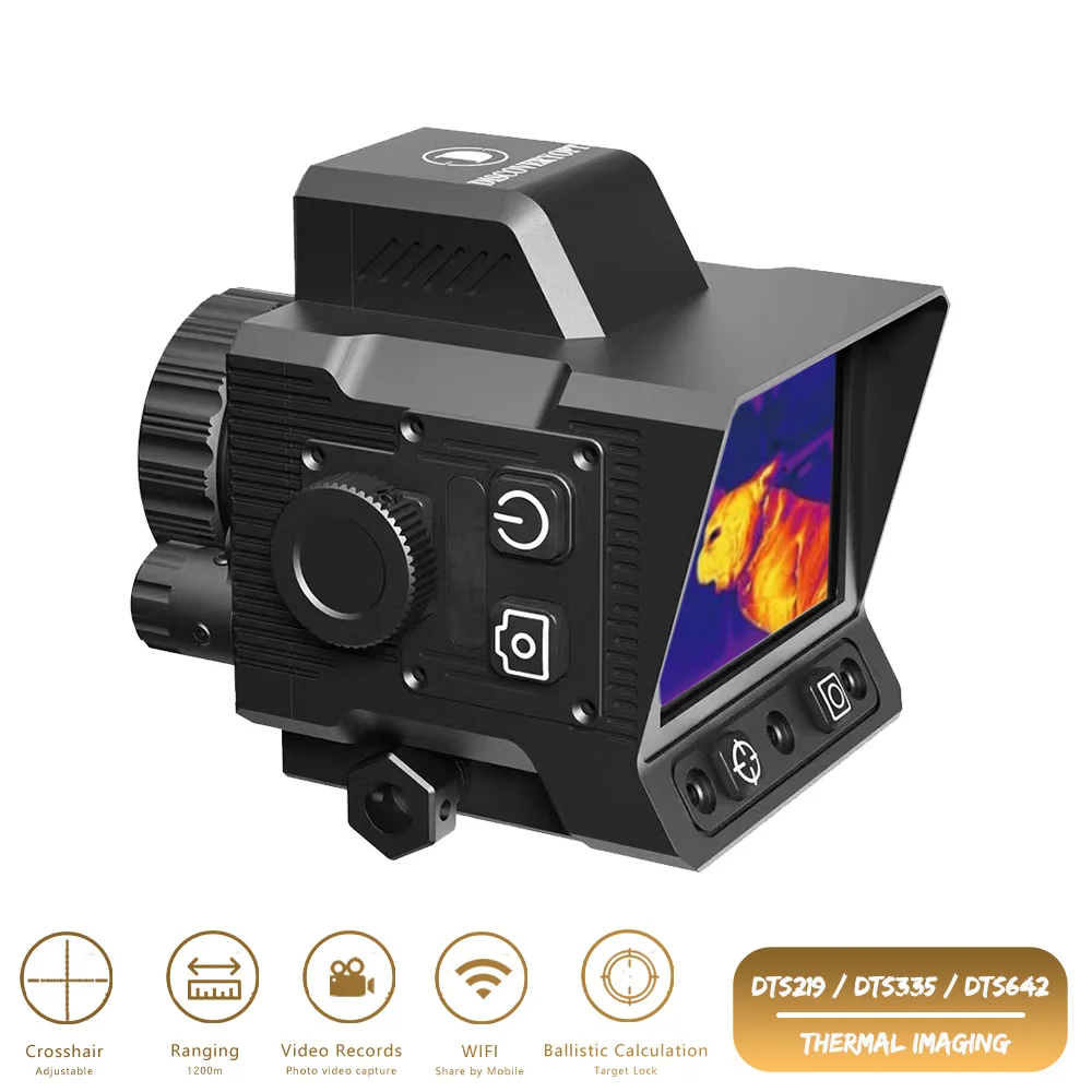 

Discoverer DTS642 Series Thermal Imaging With Distance Measurement HD Infrared Hot Search Bow Sight Outdoor Search And Rescue