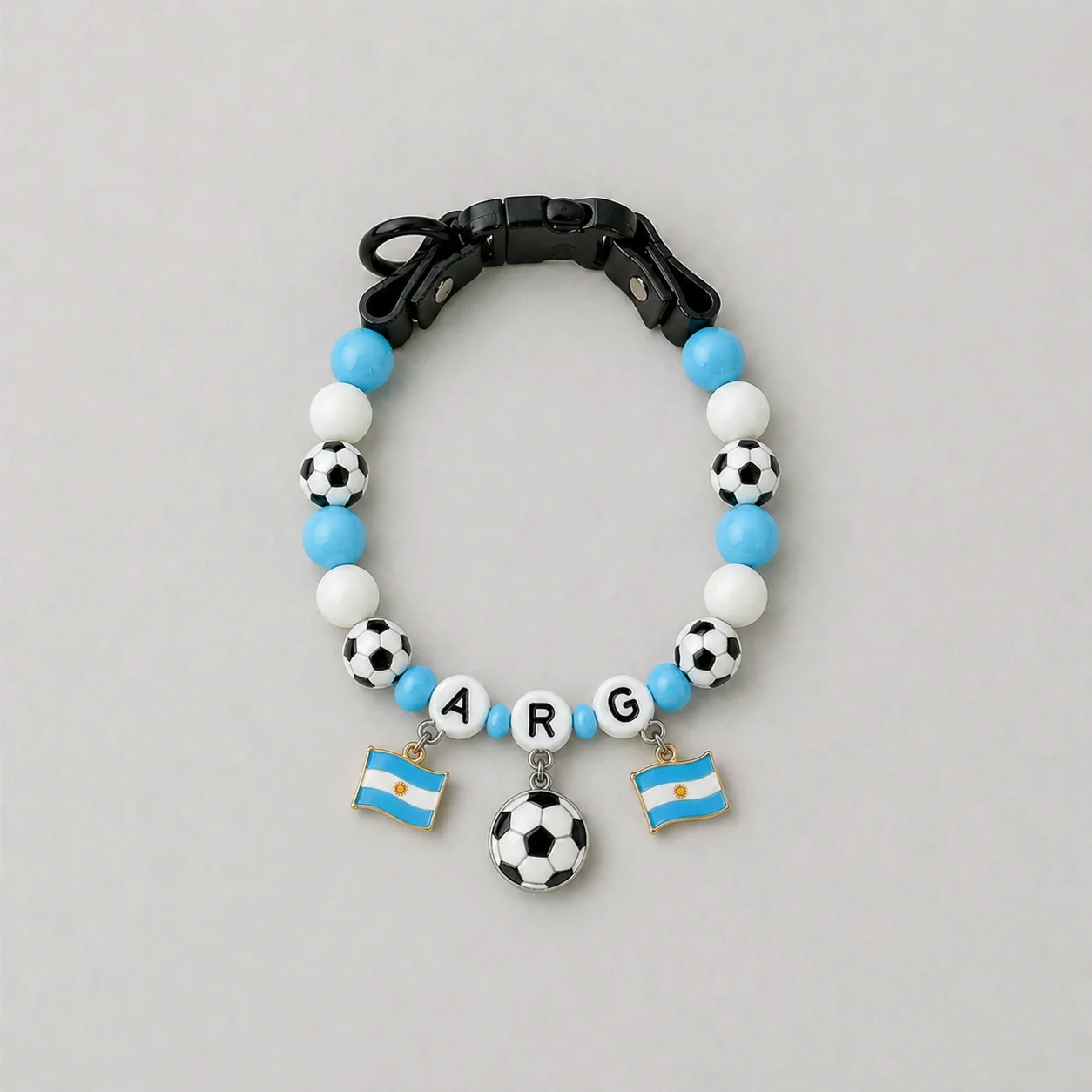 Collar de fútbol para perros y gatos con pulseras协调adas - imagen 4