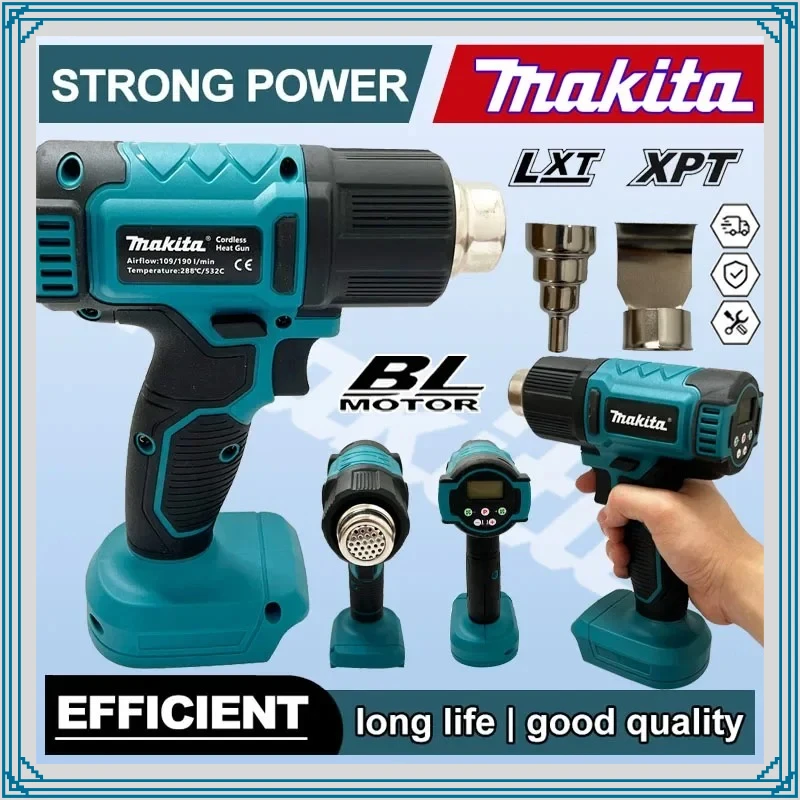 

Makita Control Heat Gun 550°C Temperature Cordless Handheld Hot Air Gun And LED Display Soldering Thermal Blower Tool