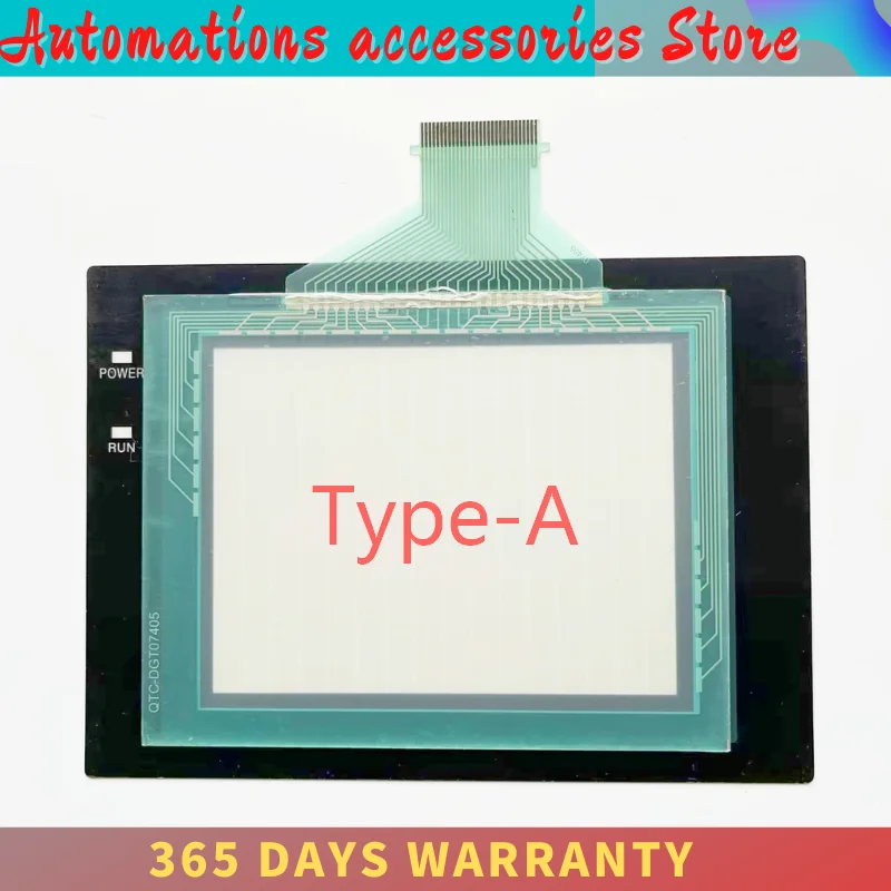 

New Touch Screen Panel Glass Digitizer For NT31C-ST143B-EV3 NT31C-ST143B-V3 With Overlay Front Film Sticker Mask