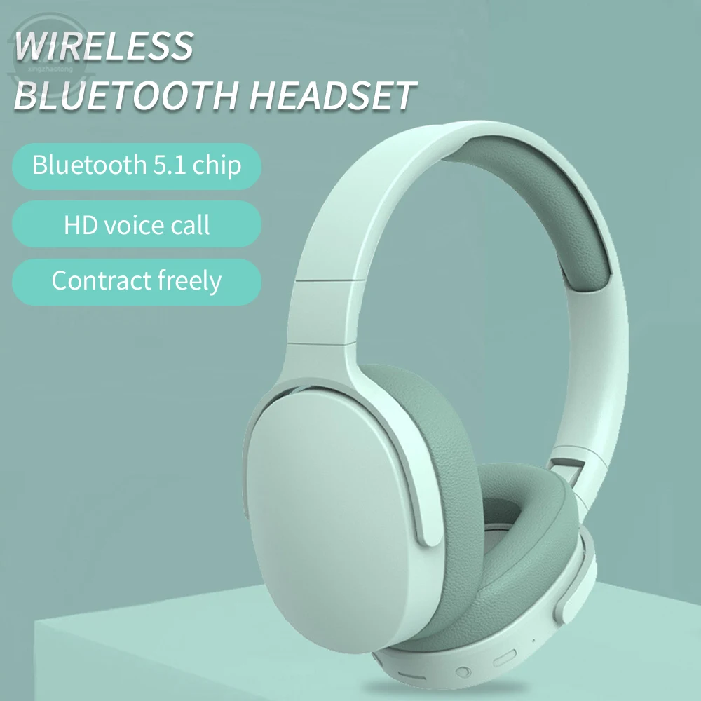 2023 New Wireless Bluetooth Headphone 5.1 with 3.5mm Cable Subwoofer Stereo Noise Reduction Headset with Microphone Game Headset