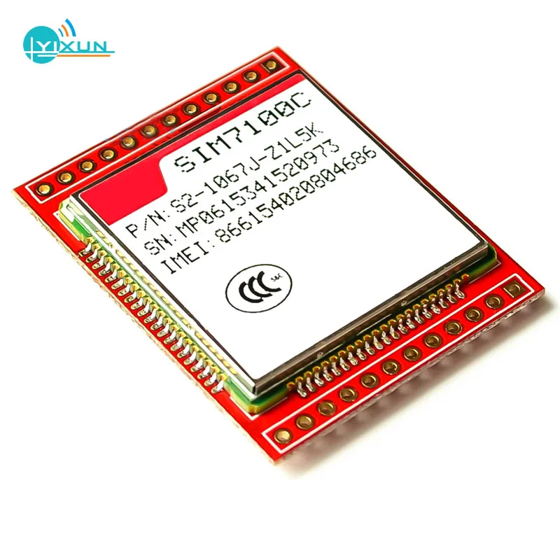 SIMCOM SIM7100C LTE Cat-3 Module full Netcom,LTE-TDD B38/B39/B40/B41,LTE-FDD B1/B3/B8,TD-SCDMA B34/B39,UMTS/HSDPA/HSPA+ B1/B8