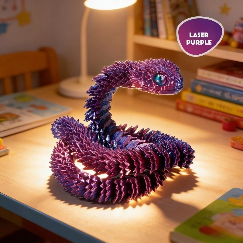 

3D printing viper dragon egg set cross-border simulation viper explosion activity joint children's toy gift wholesale