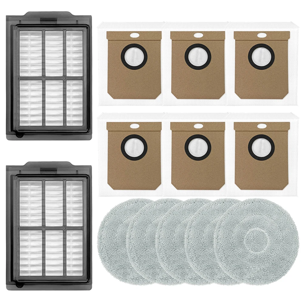 For Deerma X70 Robot Vacuum Filter Mop Cloth Dust Bag Kit HEPA Replacement Parts Cleaning Accessories Set Home Appliance