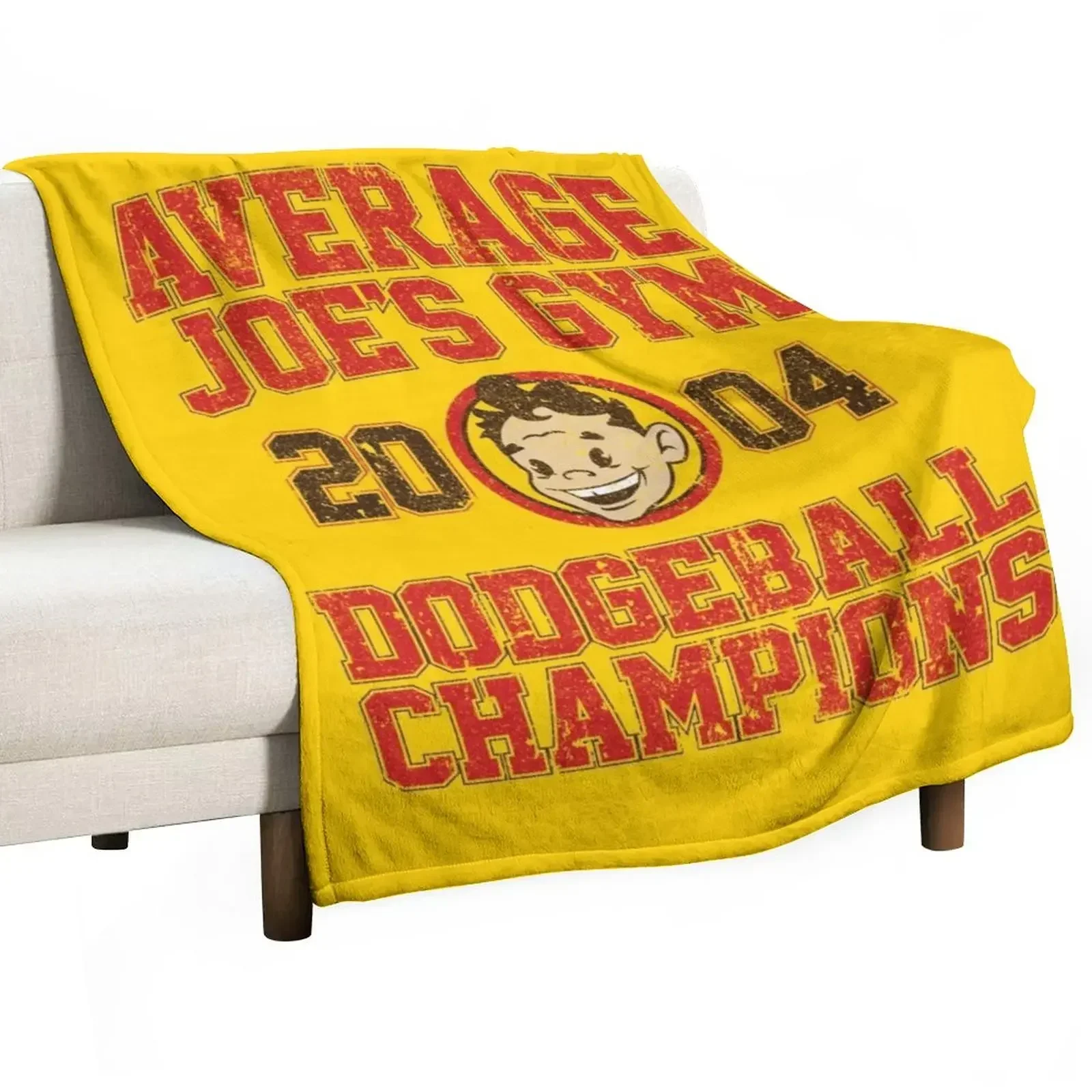 

Average Joe's Gym 2004 Dodgeball Champion (Variant) Throw Blanket for babies Heavy Warm Decoratives Blankets