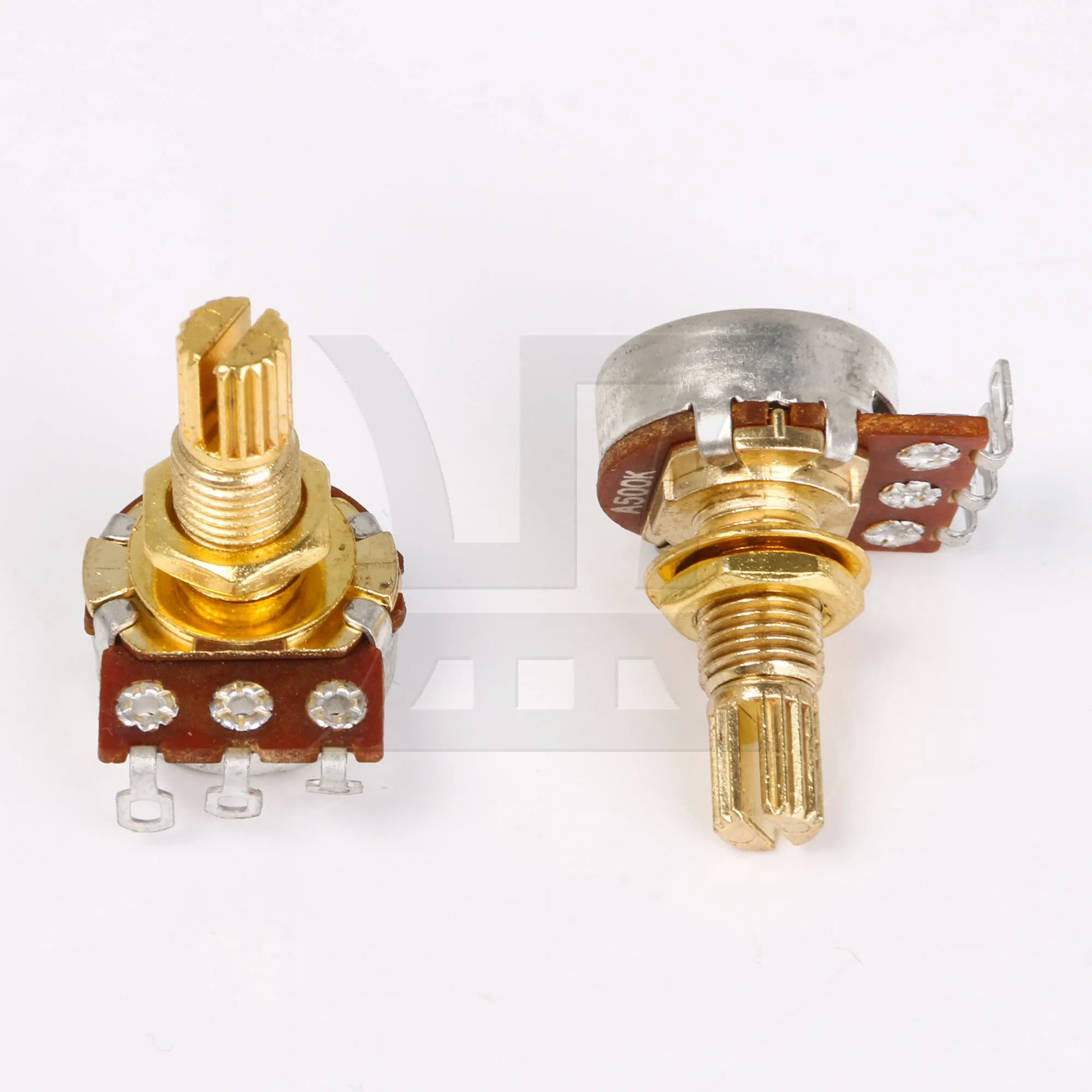 

Yibuy 1pc Guitar 18mm Tone Button A500k 18mm Tone Button A500K Gold for Guitar Tone and Volume Control