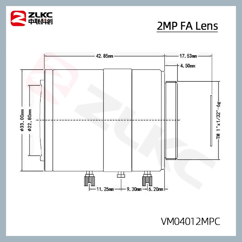 Macro Lens 4-12mm Varifocal C Mount HD Lens Manual Iris 1/2 Inch 2MP FA Optical Lens CCTV for Machine Vision Basler Camera