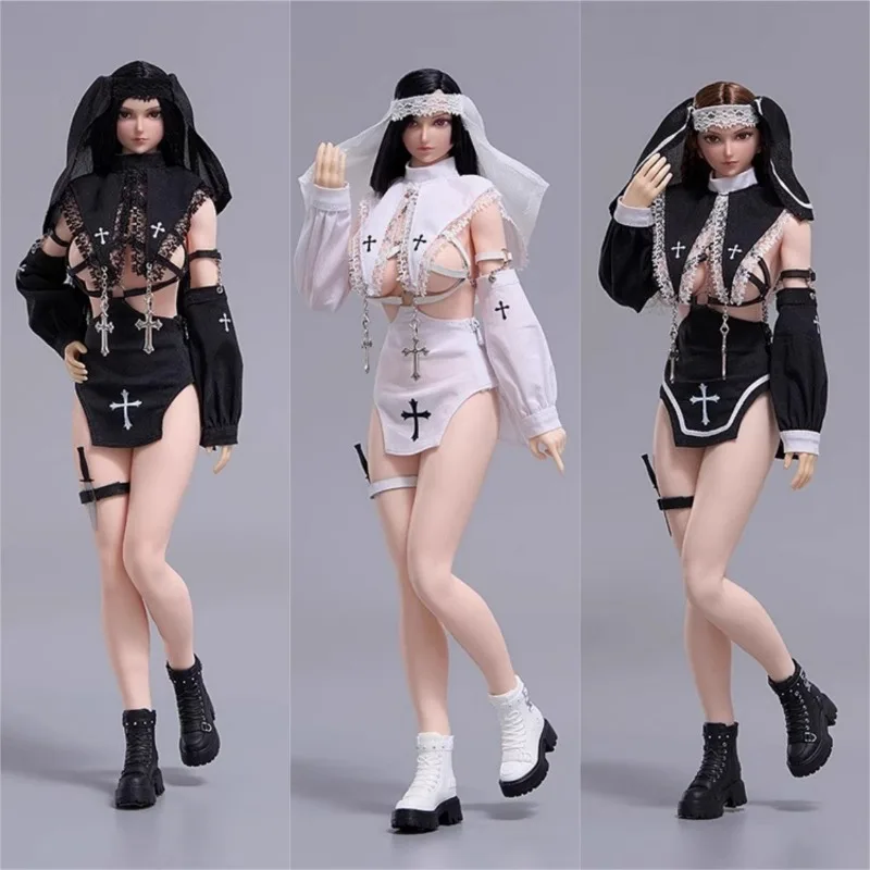 

Предпродажа Cdtoys Cd091 1/6 масштабная одежда монахини женщина-солдат косплей набор подходит для 12 дюймов фигурки куклы аксессуары для тела