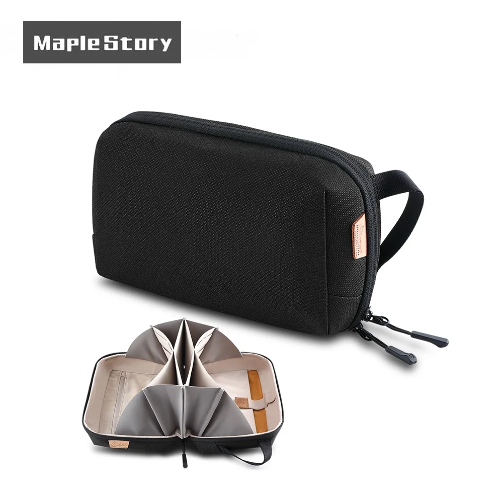 Travel Cable Organizer Cable Storage Bag Waterproof Digital Electronic Organizer Portable USB Data Line Charger Plug Storage Bag