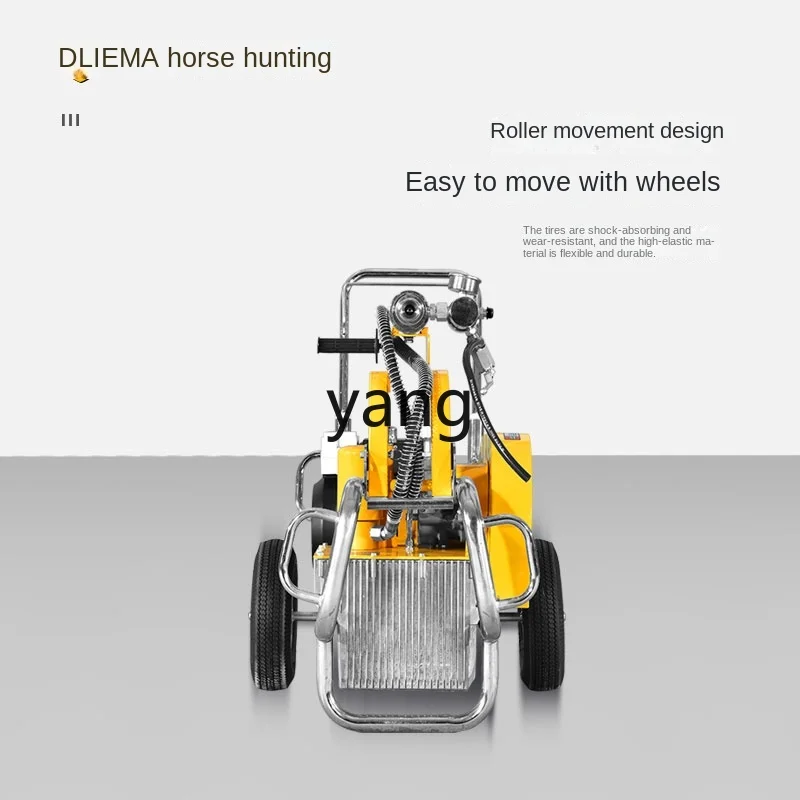 LHH Exterior Wall Lacquer Coating Machine Putty Powder Mortar Fire Retardant Coating Paint Spraying Machine