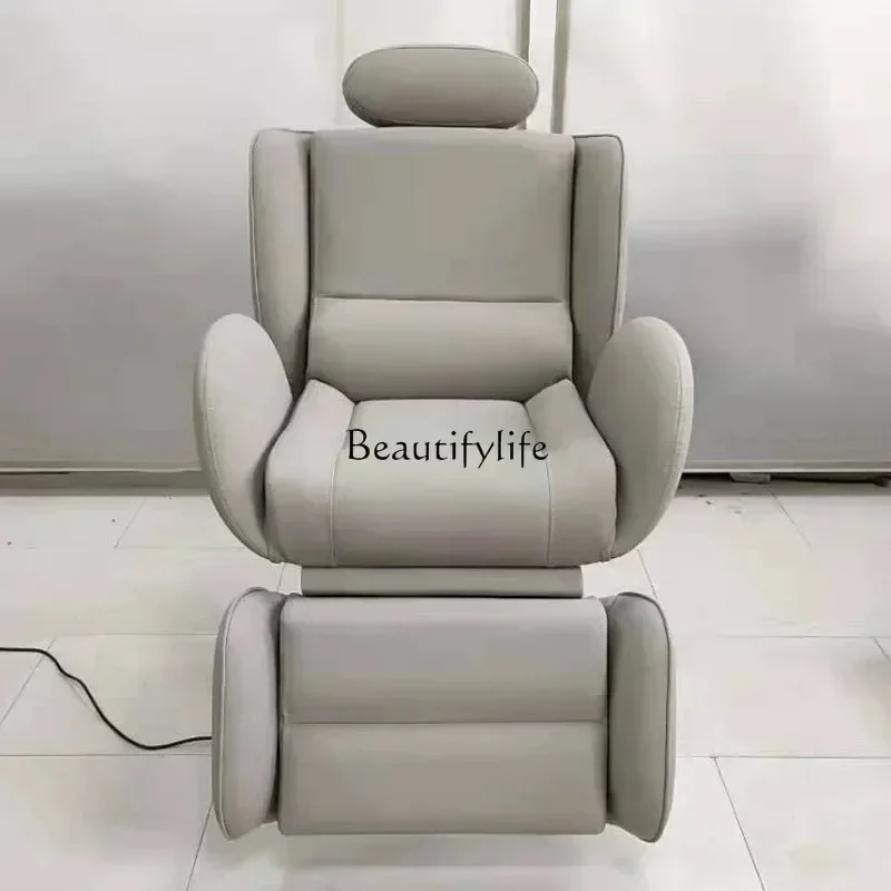 

Hair treatment salon Scalp care Electric hair salon chair can recline the hair salon chair