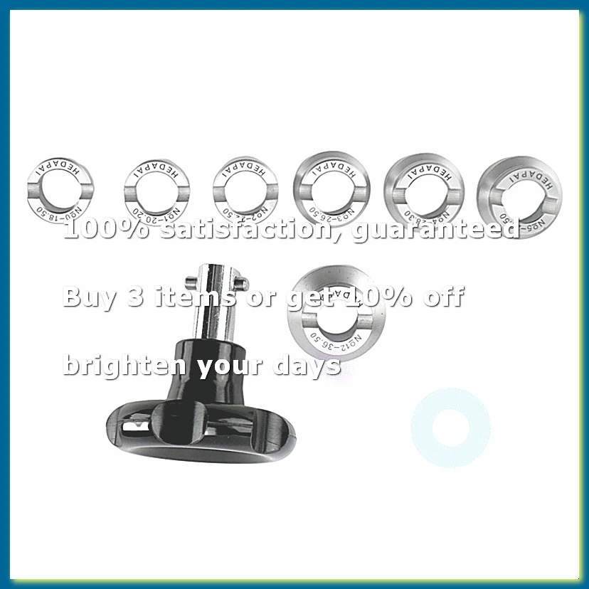 Key Closing Waterproof Tool Watch Back Case Opener 7 Size Types Professional Watch Repair Tools