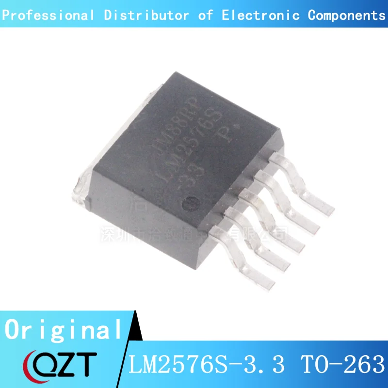 10 قطعة/الوحدة LM2576S-3.3 TO263 LM2576S LM2576-3.3 LM2576SX-3.3 إلى-263-5 3.3V رقاقة بقعة جديدة