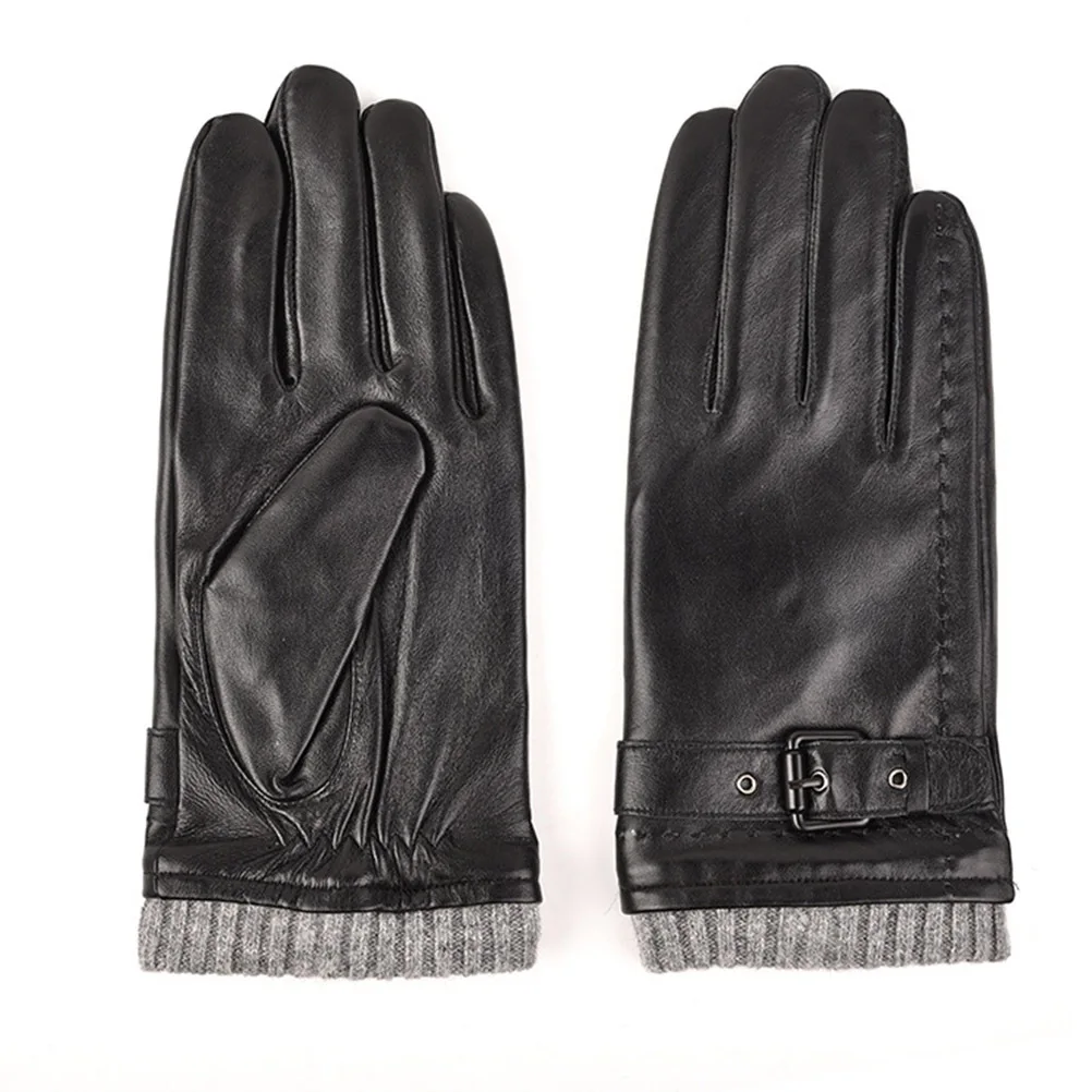 Touch Screen Gloves Men Warm Windproof Soft Comfortable Gloves for Hiking Camping Cycling Outdoor Activities