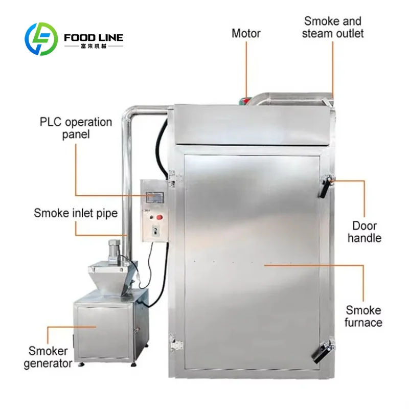 Customized Commercial Electric Cold Smoker Salmon Meat Smoke Fish Machine for Sale