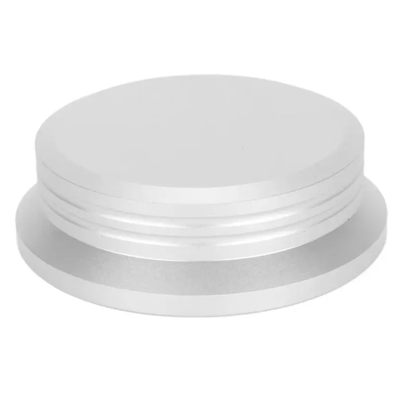 A13E-Premium All-Aluminum LP Record Stabilizer - Enhance Vinyl Sound Quality, Reduce Vibration Universal Fit For Turntables