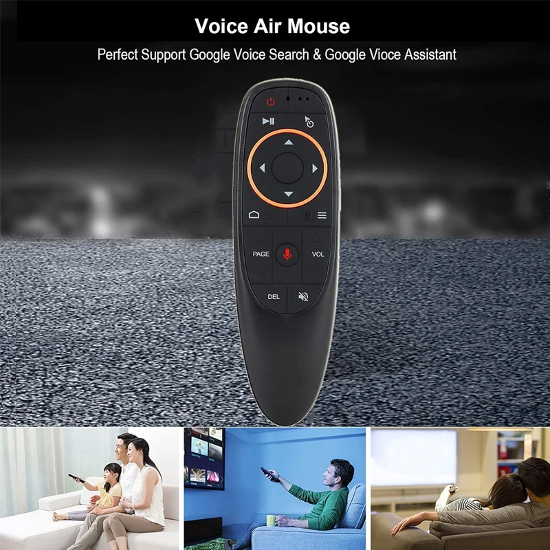  G10S pro 2.4G Wireless BT Voice Remote Control with Gyroscope IR Learning Air Mouse for Android TV Box PC 
