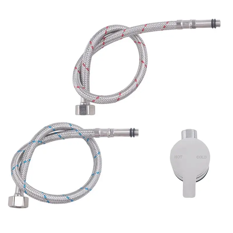 Shower Hose Valve Shower Faucet Hot & Cold Water Thermostatic Mixer Mixing Valve Suitable For RV And Yachts