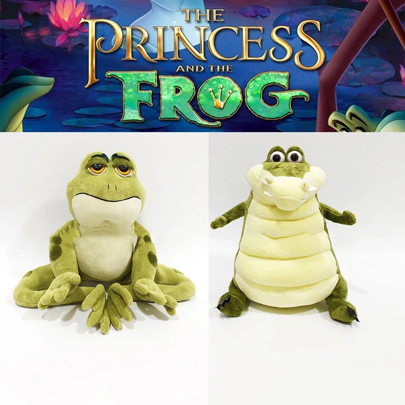 22cm disney filme periféricos a princesa e o sapo brinquedos de pelúcia recheado macio boneca brinquedo dos desenhos animados animal pelúcia presentes para crianças