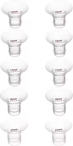 Flange Inserts Compatible with Medela/Spectra/Elvie/Momcozy/XIMYER/YOUHA 24mm Shields/Flanges,Reduce 24mm to Other Size