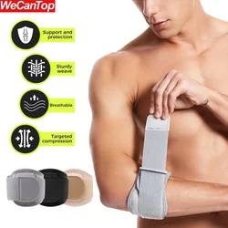 1Piece Elbow Brace with EVA Pad Support for Forearm,Tennis Elbow Brace Adjustable Elbows Straps Pressure Band for Weightlifting
