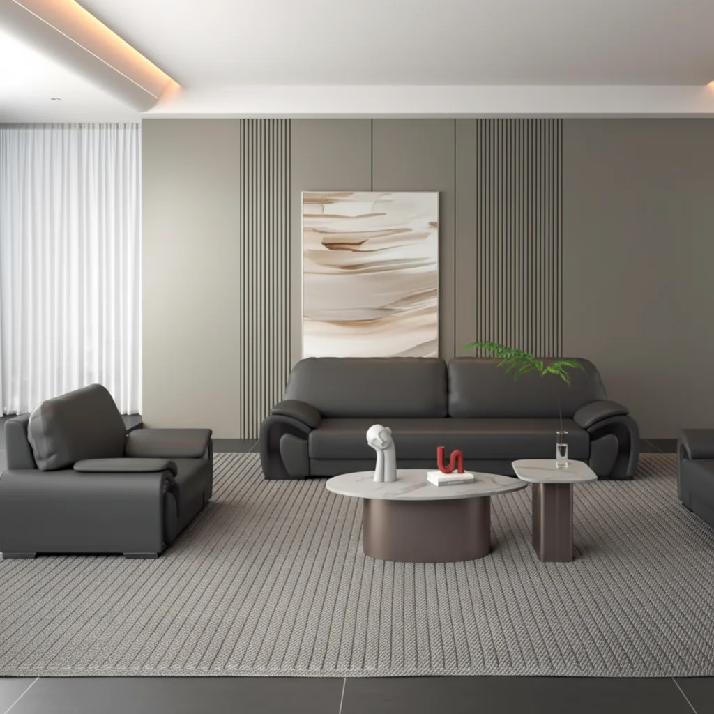 

#￥Modern European Style Modular Compression Sofa Set for Office Apartment and Hotel Use
