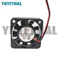 New 4CM Cooling FSY40S12L 40*40*10MM DC12V 2Pins 0.06A 4010 Square Mute Cooler Fan