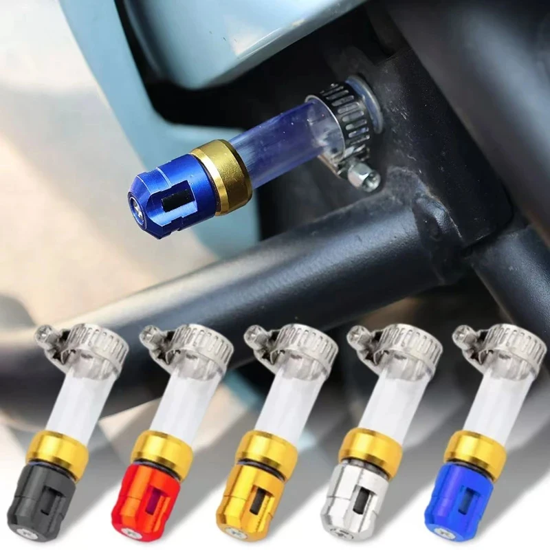 

Universal Motorcycle Air Filter Drain Plug Alloy Head Plug For Air Filter Drain Pipe Breather Pipe