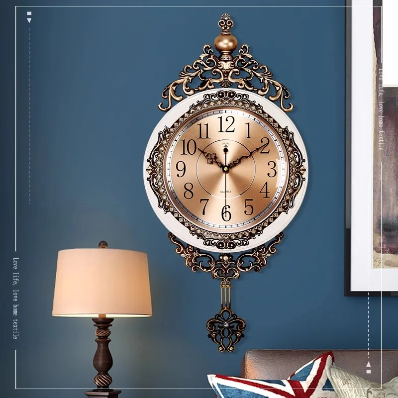 Interior Vintage Clock Wall Digital Modern Bedrooms Creative Design Restaurant Wall Watch Fashion Horloge Murale Home Design