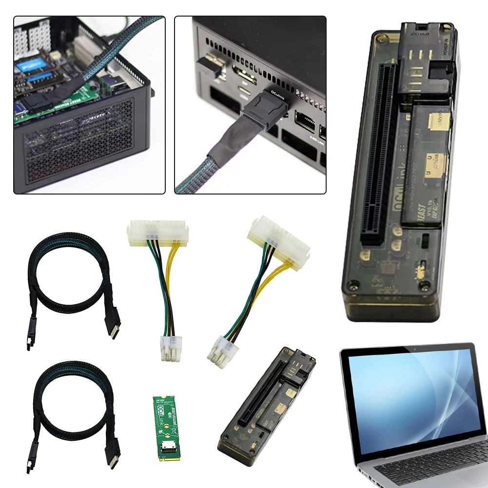 

EXP GDC OCuLink GPU Dock PCIe 4.0 X4 External Laptop Docking Station 32 Gbps EXP GDC PCIe External Independent Video Card Dock