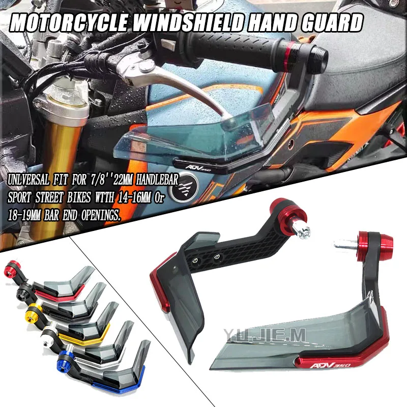 

For ADV150 ADV350 ADV 150 ADV 350 Motorcycle Windshield Hand Guard, Motorcycle Hand Guard, Motorcycle CNC Customized Accessories
