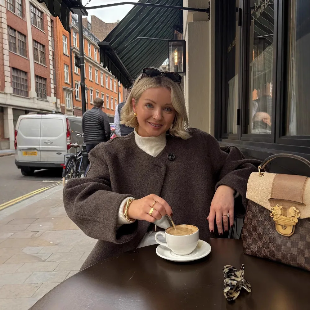 

Women's Best Selling Thickened Wool Blend Coat for Fall and Winter Casual and Formal Outerwear