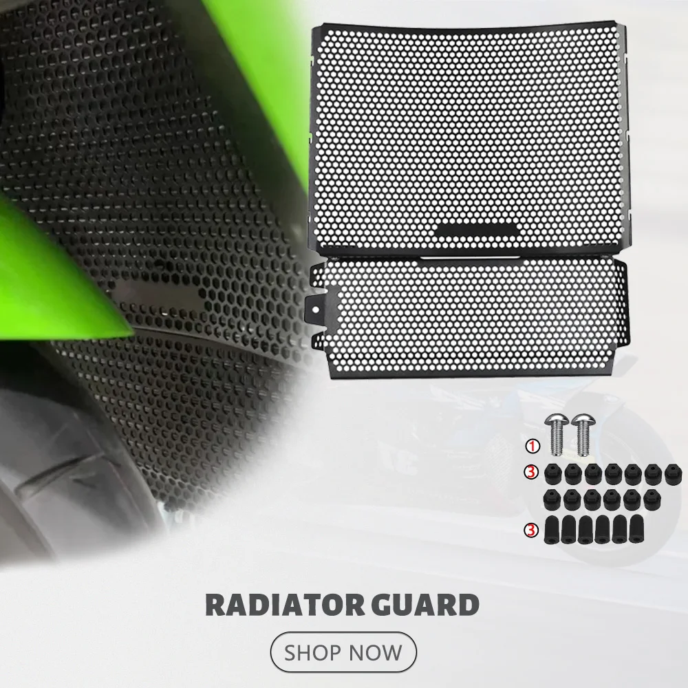 

Для Kawasaki NINJA ZX10R ZX10RR ZX-10R ZX-10RR 2021 2022 2023 2024 2025 решетка радиатора мотоцикла защитная крышка