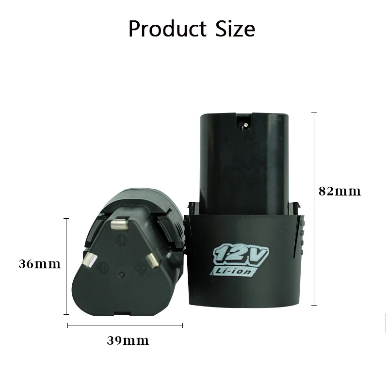 Hammer bohr batterie 12V 4500mAh wiederauf ladbare Lithium batterie mit großer Kapazität Elektro bohr schrauben dreher Batterie