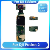 For DJI Pocket 2 Decal Skin Vinyl Wrap Film Action Gimbal Camera Creator Combo Protective Sticker Osmo Pocket2 PocketII II M2