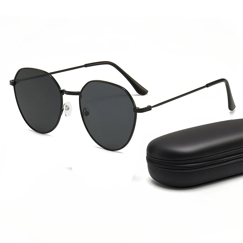

Fashion Oval Sunglasses Women Men Retro Trend Outdoor Metal Sun Glasses High Quality Classic Luxury Brand Eyewear UV400 Goggles
