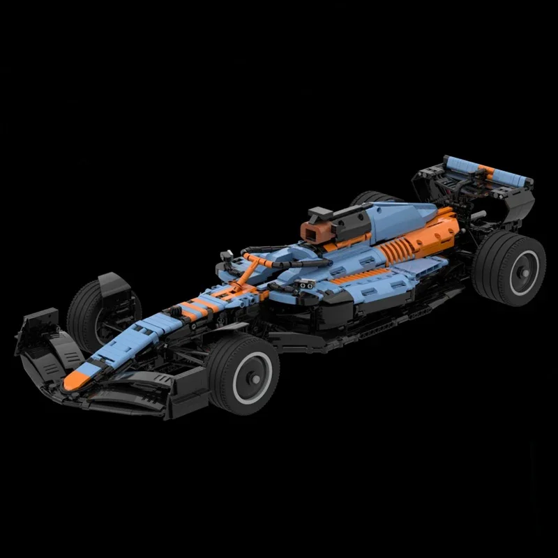 New MOC-151611 SuperRacing FW45 1:8 Scale SuperRace Car Sports Car Buiding Kit Creators Block Bricks Kids Toys Birthday Gifts