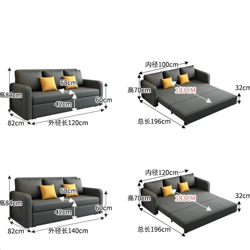 Nordic Set Sofas Beds Suites Lounge Gaming Space Saving Sofas Beds Dividers 2 Seater Sillones De Sala Mid Century Furniture