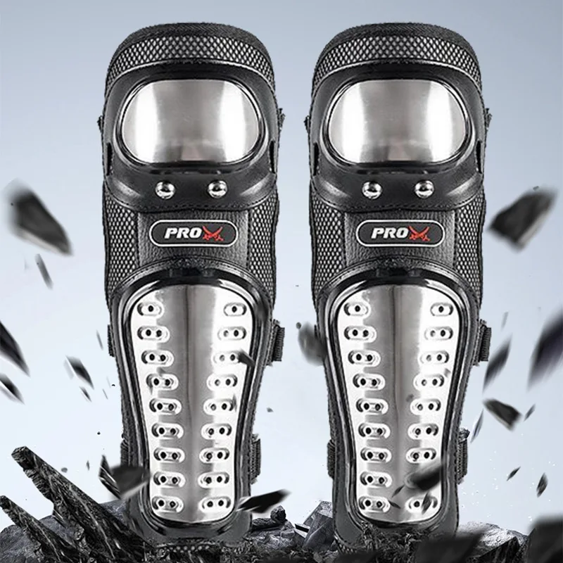 

Leg Guards Knee Pads For Motorcycle Riding Protective Gear Adventure Sports Safety Wear Men Women Adult Durable Material