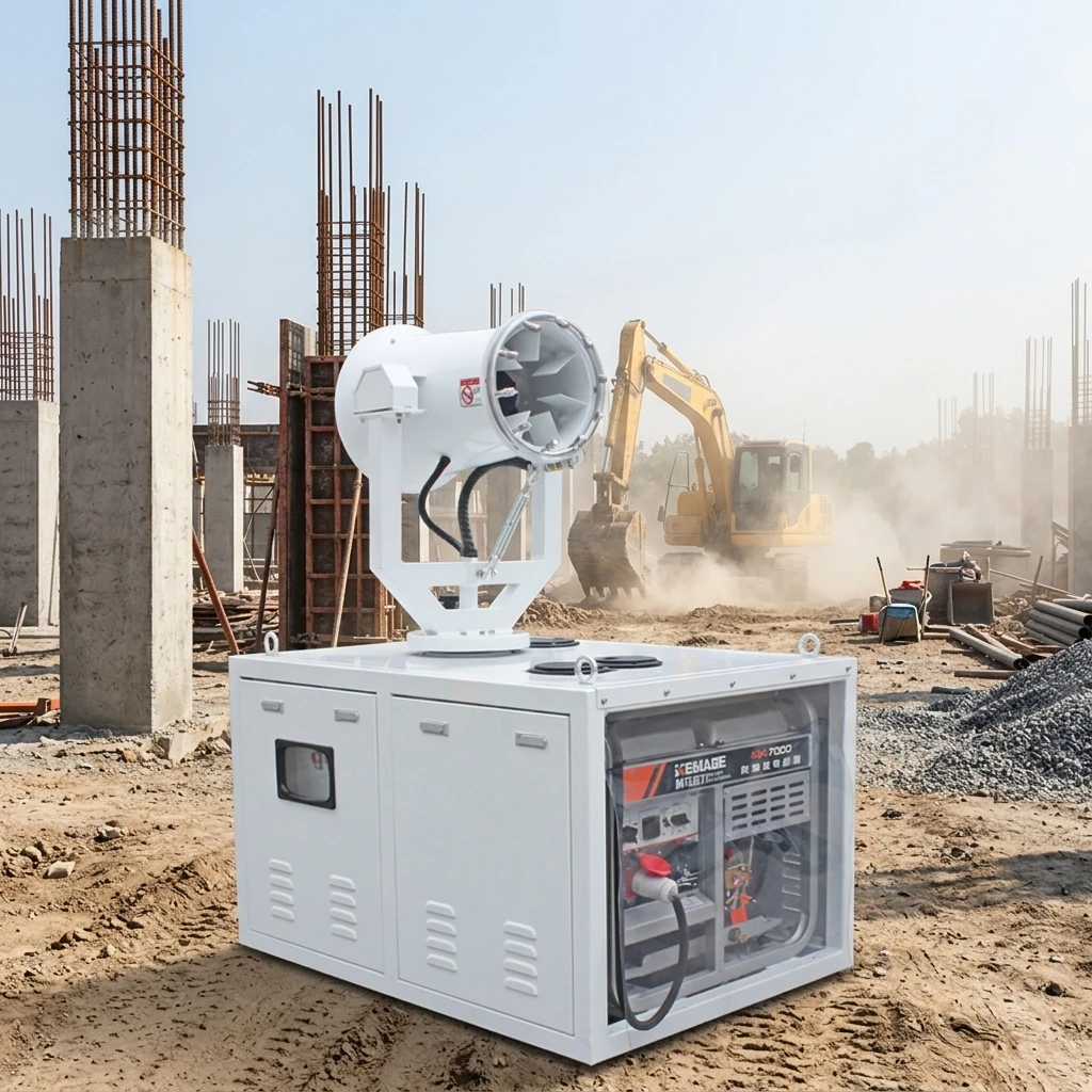 380V Electric High Pressure Fog Cannon Dust Suppression System for Construction & Mining with Automatic Control