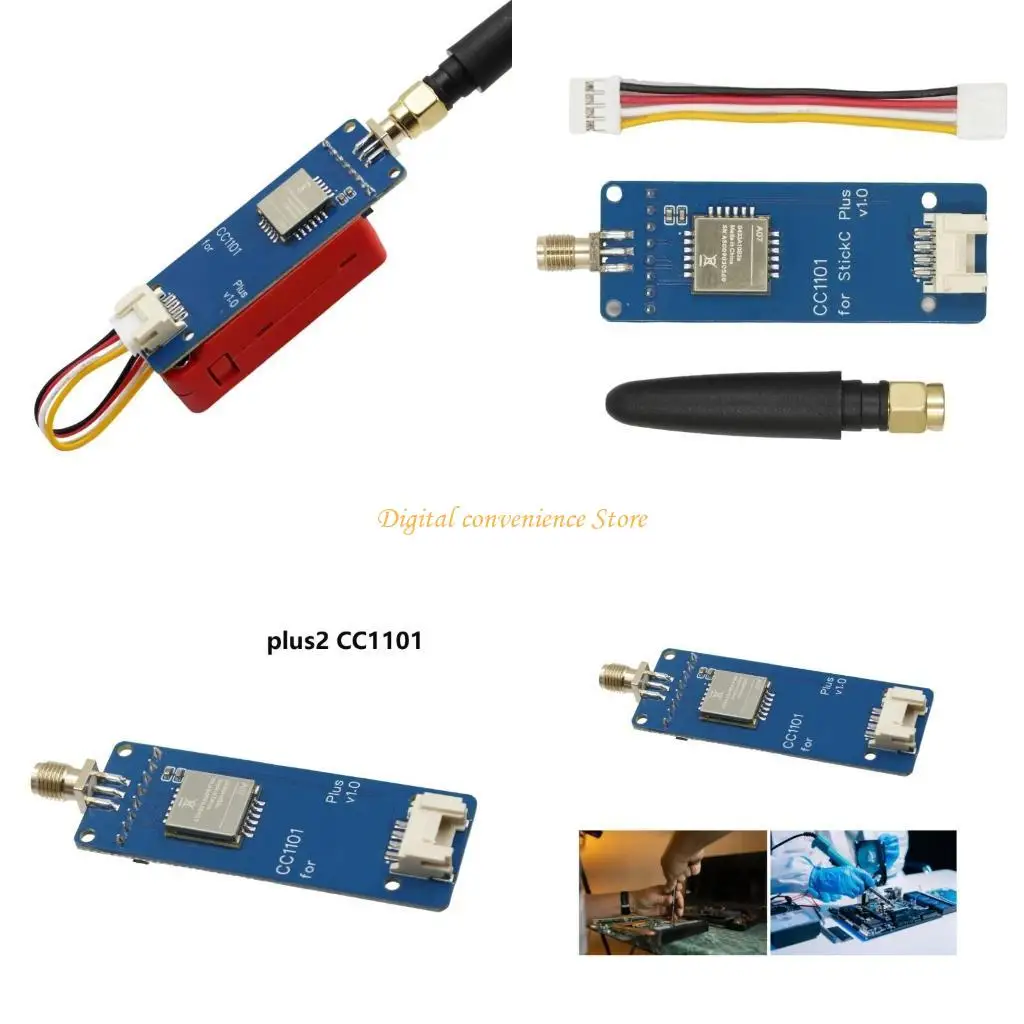 

97QA 433MHz Module CC1101 Chip for Development Wireless Communication For Bruce