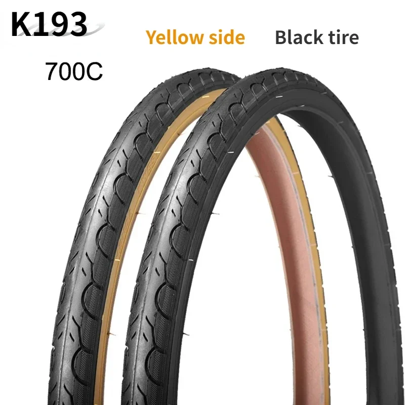 1pc bicycle tire 700C 700x25C 28C 32C 35C 38C 40C road bike tires ultralight low resistance yellow side Selection Standard