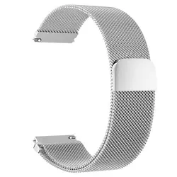 Correa de Metal para reloj Garmin Venu 3s 2 plus 2s SQ, Vivoactive 3 4 4s Forerunner 245 255s 265s, pulsera Milanese Loop