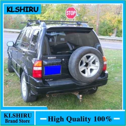 Factory Style Spoiler Wing ABS for 2001-2005 Suzuki Grand Vitara Escudo Spoilers Wing Colorless.