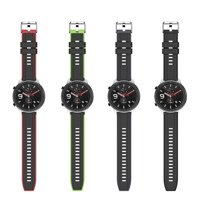 Soft Silicone Strap For Huami Amazfit T-Rex 2 Smart Watch Band Replaceable Sport Belt For Xiaomi Amazfit TRex T Rex 2 Pro Correa