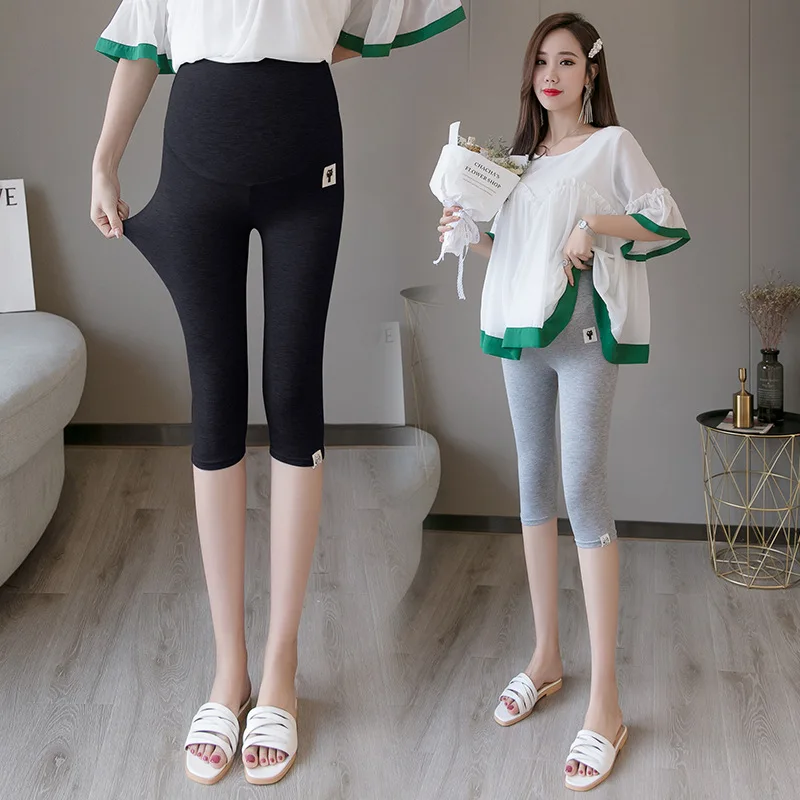 

Maternity Leggings Adjustable Waist Pregnant Women Pregnancy Clothes Pants Ropa Mujer Embarazada Premama Enceinte Soft Slim